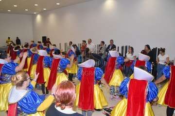 Visita de apyo a los grupos murgueros de Telde (Foto Francisco Javier Santana)